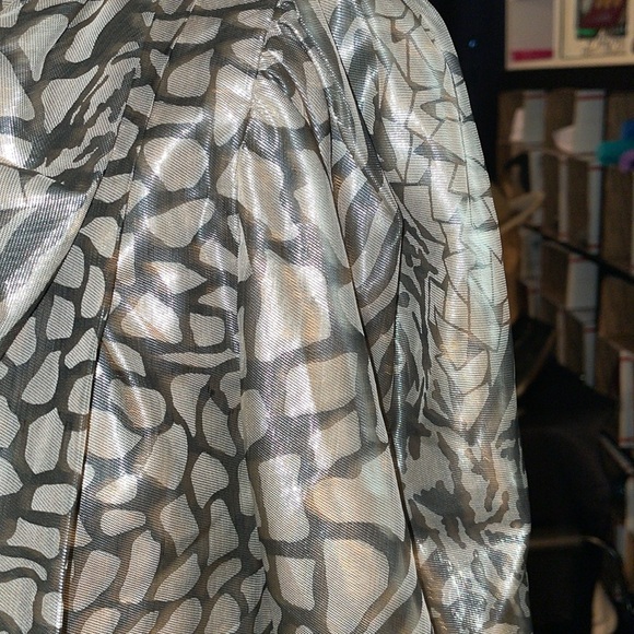 Women’s TROA CHO Korean Designer NYC 100% Silk Evening Blouse/Top Sz M - Picture 5 of 14